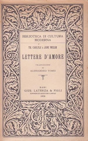 Seller image for LETTERE D'AMORE for sale by libripop