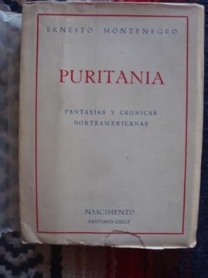 Imagen del vendedor de Puritania. Fantasas y crnicas norteamericanas. a la venta por Libros del cuervo