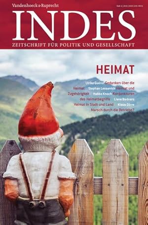 Imagen del vendedor de Heimat : Indes. Zeitschrift Fur Politik Und Gesellschaft 2018, Heft 04 -Language: german a la venta por GreatBookPrices