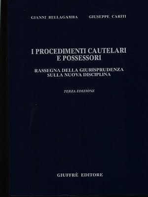 Immagine del venditore per I procedimenti cautelari e possessori venduto da Miliardi di Parole