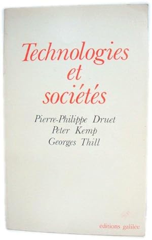 Seller image for Technologies et SociEtEs: Essai for sale by PsychoBabel & Skoob Books