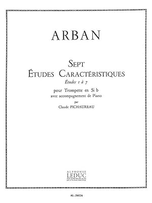 Immagine del venditore per ARBAN J.B. - Estudios Caracteristicos (7) para Trompeta en Sib y Piano (Pichaureau) venduto da Mega Music