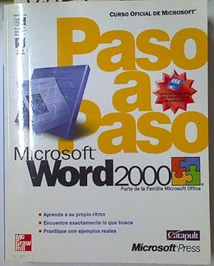 Imagen del vendedor de Microsoft Word 2000 paso a paso (Incluye disquete) a la venta por Almacen de los Libros Olvidados