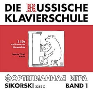 Bild des Verkufers fr Die Russische Klavierschule 1. 2 CD#s : Bd 1. Doppel-CD (Einspielungen). Klavier. zum Verkauf von AHA-BUCH GmbH