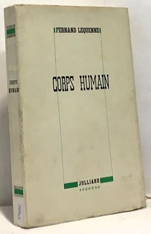 Seller image for Corps humain for sale by crealivres