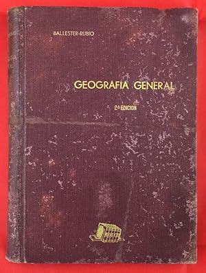 Imagen del vendedor de Nociones de geografa general, primer ao del bachillerato a la venta por Els llibres de la Vallrovira