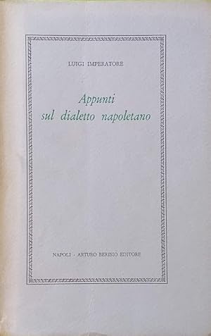 Appunti sul dialetto napolitano