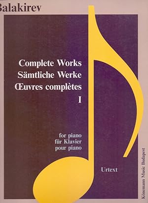 Sämtliche Werke für Klavier. Complete works for piano. Urtext. Teil 1, Teil 2. Hrsg. von Konstant...