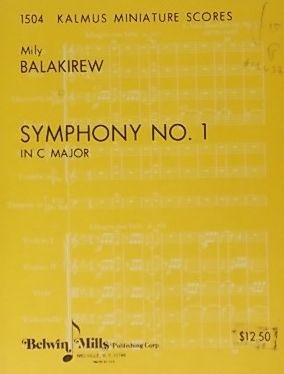 Seller image for Symphony No.1 in C Major, Miniature Score for sale by Austin Sherlaw-Johnson, Secondhand Music