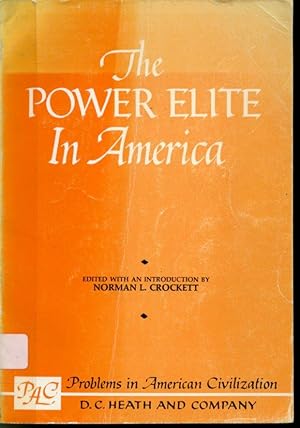 Seller image for The Power Elite In America for sale by Librairie Le Nord