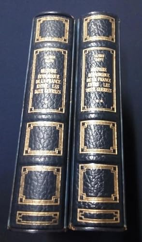 Histoire économique de la France entre les deux guerres - 2 Tomes en 2 volumes