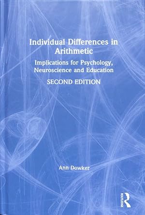 Seller image for Individual Differences in Arithmetic : Implications for Psychology, Neuroscience and Education for sale by GreatBookPrices