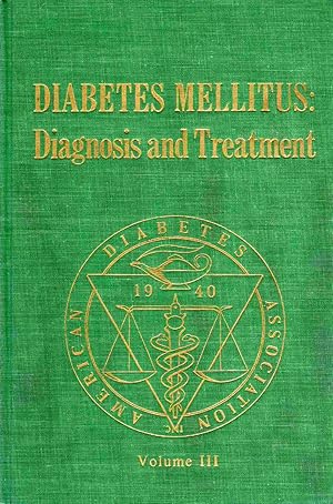 Seller image for Diabetes Mellitus: Diagnosis and Treatment for sale by The Sun Also Rises