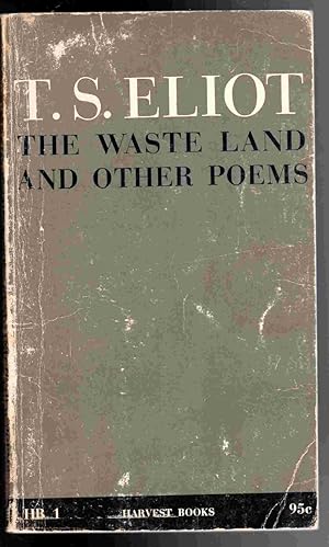 Immagine del venditore per The Waste Land and Other Poems venduto da The Sun Also Rises
