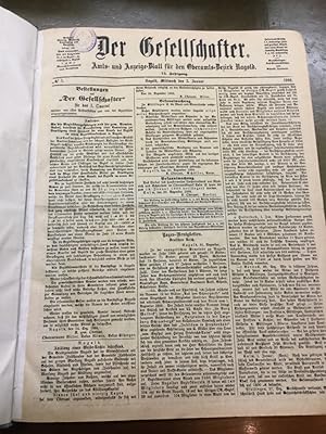 Der Gesellschafter. Amts- und Anzeige-Blatt für den Oberamts-Bezirk Nagold 74. Jahrgang von Nr. 1...