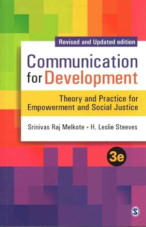 Seller image for Communication for Development : Theory and Practice for Empowerment and Social Justice for sale by GreatBookPrices