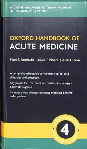 Imagen del vendedor de Oxford Handbook of Acute Medicine a la venta por GreatBookPrices