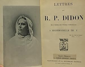 Imagen del vendedor de Lettres du R.P. Didon de l'ordre des frres prcheurs  mademoiselle Th. V a la venta por crealivres