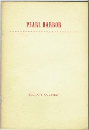 Pearl Harbor: A Memoir In Verse