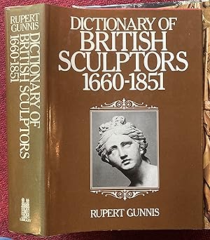 Seller image for DICTIONARY OF BRITISH SCULPTORS 1660-1851. for sale by Graham York Rare Books ABA ILAB