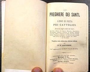 le preghiere dei Santi