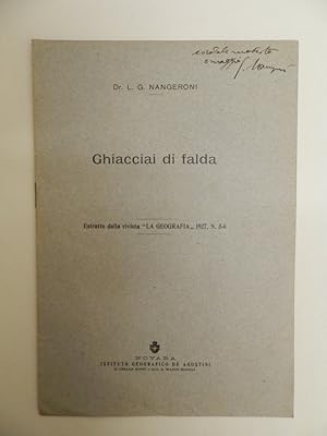 Seller image for Ghiacciai di falda for sale by Libreria Spalavera