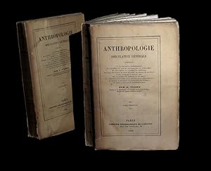 Bild des Verkufers fr Anthropologie spculative gnrale comprenant La Psychologie exprimentale en elle-mme et ses rapports avec la Physiologie, L'Exposition et l'Examen des doctrines de Bichat, Cabanis, Maine de Biran, Brard, Broussais, Magendie, Muller, etc. sur le rapport du physique et du moral, L'Analyse trs dtaille et la critique de la Physiognomonie de Lavater et des Leons de Phrnologie de Broussais enfin, la Psychologie rationnelle pure. zum Verkauf von Babel Librairie