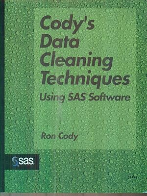 Bild des Verkufers fr Cody's Data Cleaning Techniques Using SAS zum Verkauf von Librodifaccia