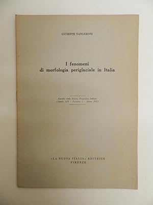 Seller image for I fenomeni di morfologia periglaciale in Italia for sale by Libreria Spalavera