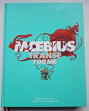 Imagen del vendedor de Moebius Transe Forme. Catalogue d'exposition, complet du carton d'invitation pour le vernissage du 10 octobre 2010. ( Avec petit dessin original d'Arzach, sign par Jean Giraud dit Moebius ). a la venta por Librairie Victor Sevilla