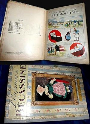 Image du vendeur pour L'ENFANCE DE BCASSINE Texte de Caumery Illustrations de J. Pinchon. mis en vente par Abbey Antiquarian Books