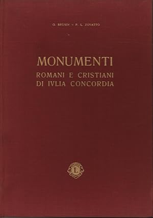 Seller image for Monumenti romani e cristiani di Ivlia Concordia for sale by Di Mano in Mano Soc. Coop