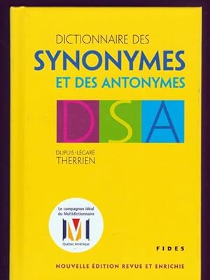 Seller image for Dictionnaire des synonymes et des antonymes for sale by Livres Norrois