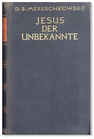 Imagen del vendedor de Jesus der Unbekannte a la venta por Lorne Bair Rare Books, ABAA