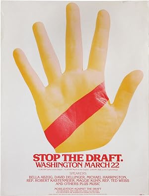 Stop the Draft. Washington March 22