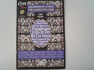 Seller image for Gregorianische Gesnge fr gemischten Chor Alfred's Chor Coach Sing-Alongs. for sale by Antiquariat Bookfarm
