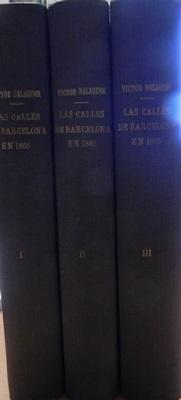 Imagen del vendedor de Las calles de Barcelona en 1865. Complemento de la historia de Catalua. 3 tomos a la venta por Libreria Sanchez