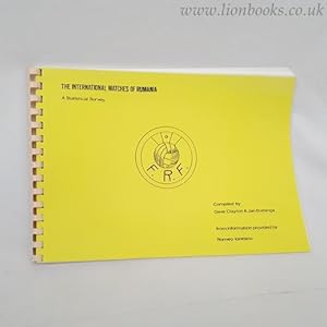 Seller image for The International Matches of Rumania for sale by Lion Books PBFA