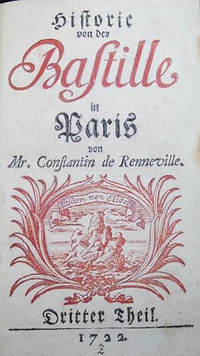 Immagine del venditore per Historie von der Bastille in Paris venduto da Antiquariat Mahrenholz
