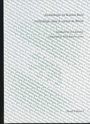 Image du vendeur pour Archäologie im Kanton irn: Band 4A and 4B: Fundberichte und Aufsätze Chronique archeologique et textes mis en vente par Orca Knowledge Systems, Inc.