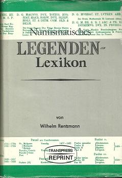 Bild des Verkufers fr Alphabetisch-chronologische Tabellen der Mnzherren und Verzeichnis der auf Mnzen vorkommenden Heiligen. Mittelalter und Neuzeit. Unvernderter fotomechanischer Nachdruck der Originalausgabe Berlin, Wegener, 1865. zum Verkauf von Antiquariat Axel Kurta