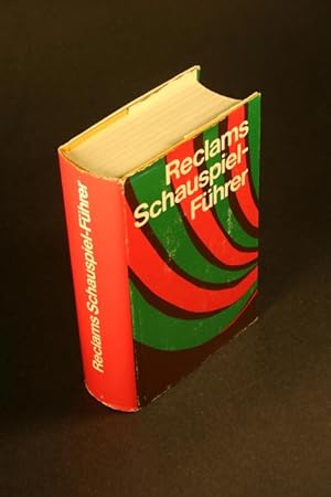 Seller image for Reclams Schauspielfhrer. Hrsg. von Otto C. A. Zur Nedden und Karl H. Ruppel for sale by Steven Wolfe Books