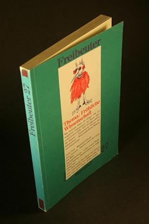Seller image for Freibeuter, 27. Frhliche Wissenschaft. for sale by Steven Wolfe Books