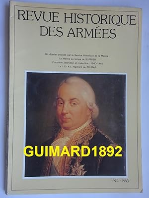 Revue historique des armées 1983 n°4