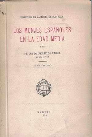 Monjes españoles en la Edad Media, Los. Tomo primero y segundo. (2 vols.)