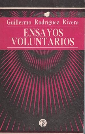 Imagen del vendedor de Ensayos voluntarios. a la venta por La Librera, Iberoamerikan. Buchhandlung