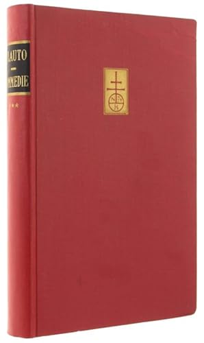 Immagine del venditore per COMMEDIE. Volume III: Amphitruo - Menaechmi.: venduto da Bergoglio Libri d'Epoca