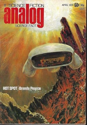 Image du vendeur pour ANALOG Science Fiction/ Science Fact: April, Apr. 1974 ("The Time-Traveler") mis en vente par Books from the Crypt