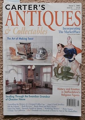 Seller image for Carter's Antiques and Collectables Issue 1 2002 for sale by Laura Books