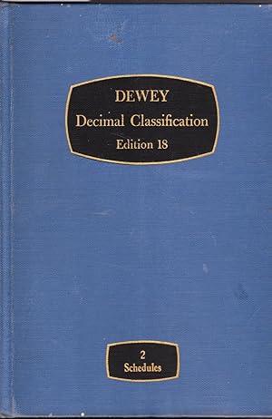 Dewey Decimal Classification and Relative Index Volume 2